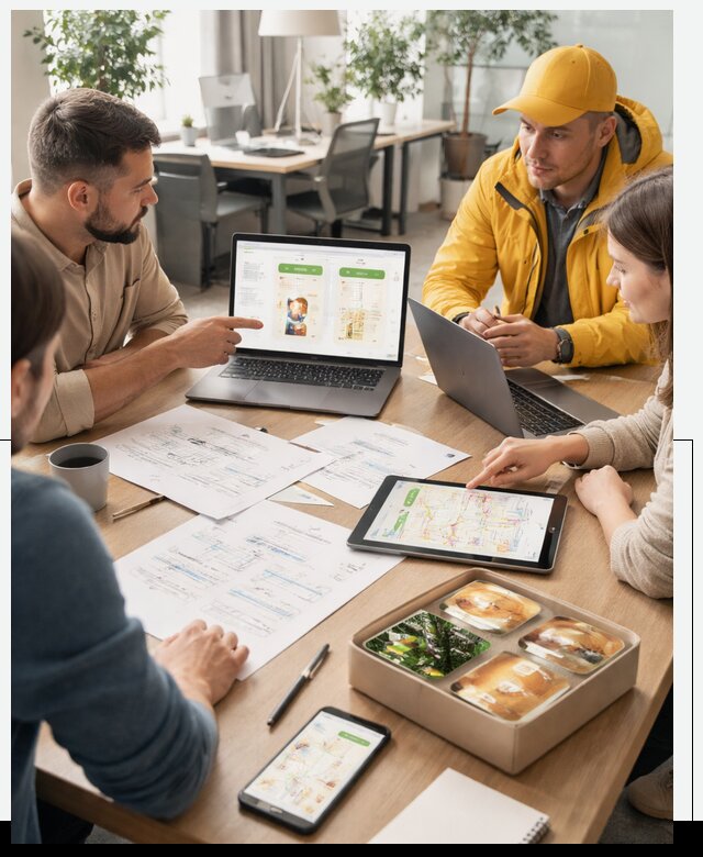 Разработка агрегатора доставки еды в Оренбурге от 15254 р., АвикейРнб